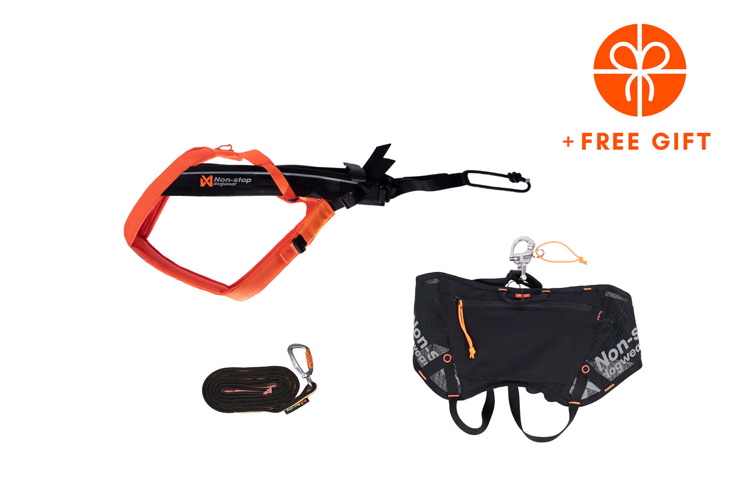 Skiing kit Black/orange