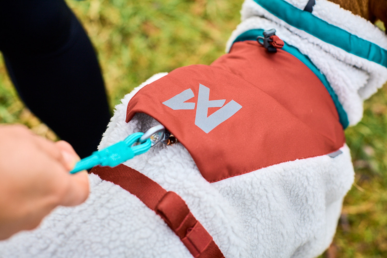 Trekking fleece dog jacket