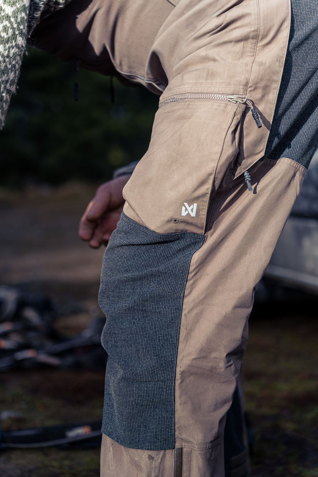 Arctic shell bib pants