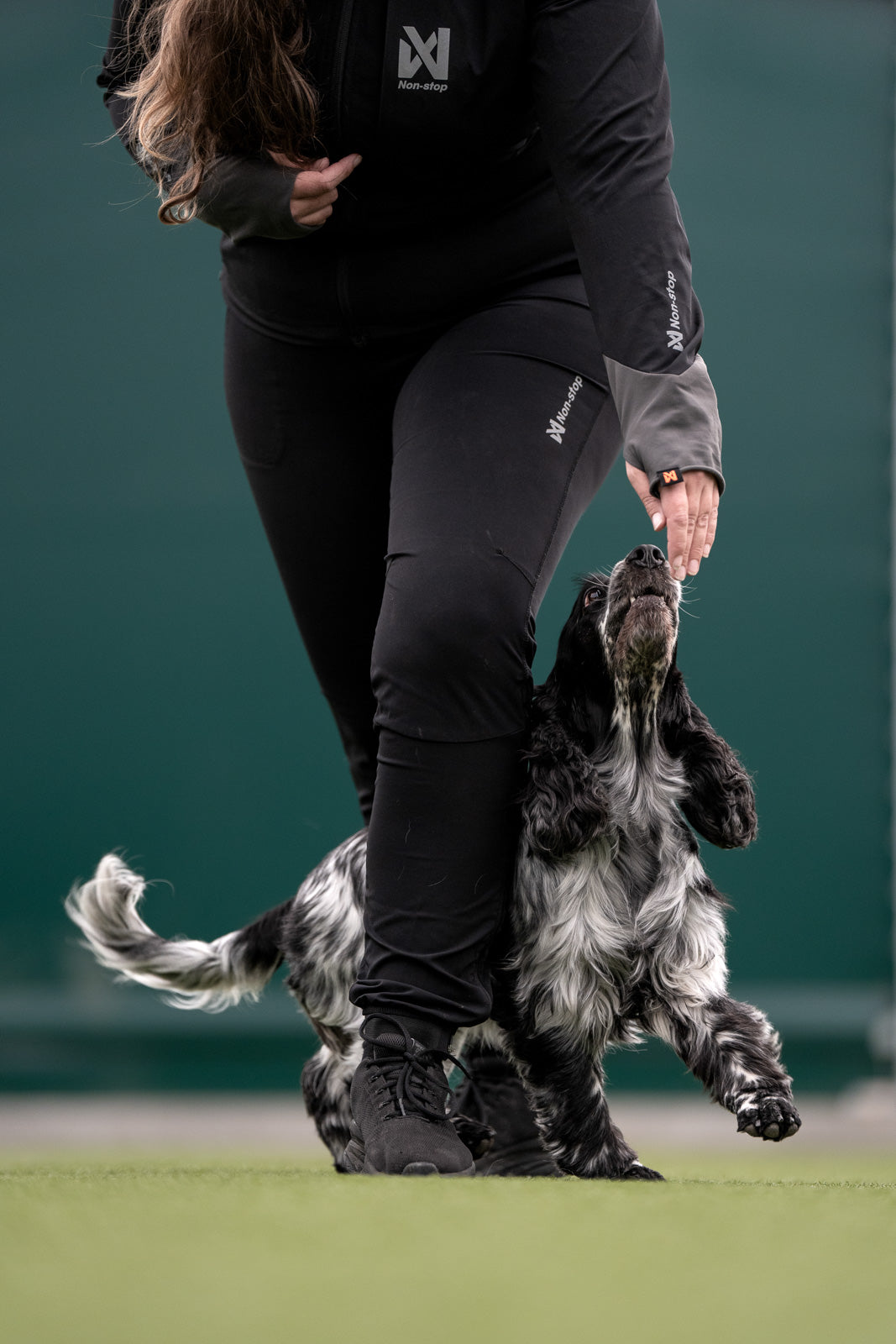 Softshell canicross pants women's | CaniX warm-up pants