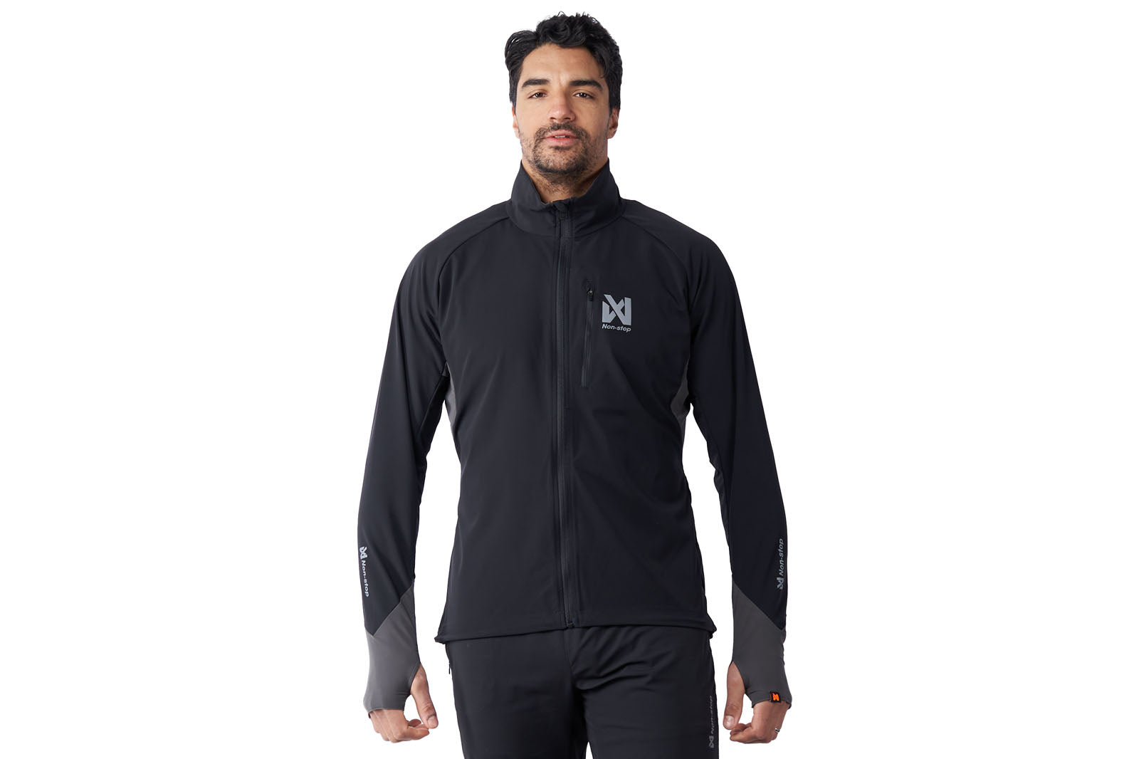 Softshell canicross jacket men's | CaniX warm-up jacket men's
