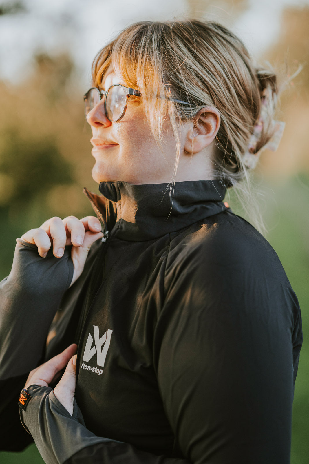 Softshell canicross jacket women's | CaniX warm-up jacket women's